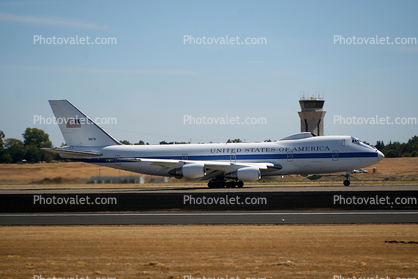73-1676, 747-200 series, Boeing E-4B Nightwatch, USAF, 31676