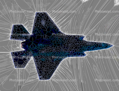 Abstract Spikes of an F-35