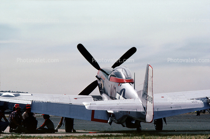North American P-51D Mustang, United States Air Force, USAF