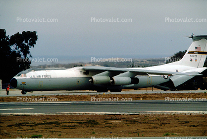 50225, MAC, Lockheed C-141 StarLifter, Monterey Airport, California,  United States Air Force, USAF