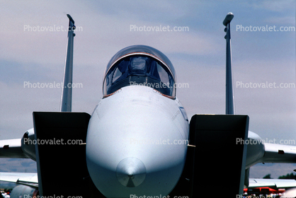 Air Scoops, McDonnell Douglas F-15 Eagle, head-on