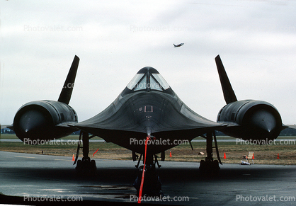Lockheed SR-71, Blackbird, head-on