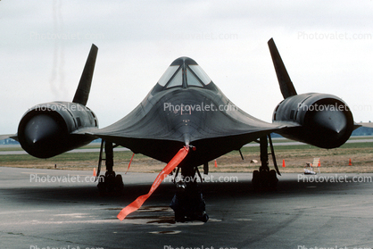 Lockheed SR-71, Blackbird, head-on