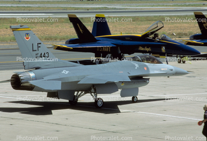 LF 05443, Lockheed F-16, Moffett Field