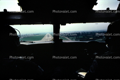 Cockpit, KC-135 Stratotanker, United States Air Force, HQ Strategic Air Command, AFB Offutt, Offutt Air Force Base, Bellevue, Nebraska, USA
