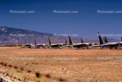B-52's nearing the end, Monthan Davis, USAF