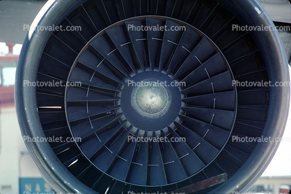 Jet Engine Hea-on, turbofan, Moffett Field