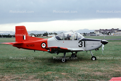 NZ1931, CT-4B Airtrainer, NZ Aerospace Industries, RNZAF, Royal New Zealand Air Force