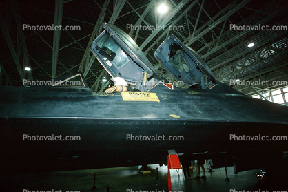 Lockheed SR-71, Blackbird, Hill Air Force Base, Ogden, Utah, USAF