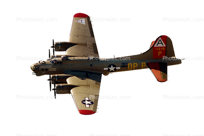 Boeing B-17 Flyingfortress, photo-object, object, cut-out, cutout