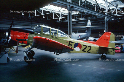 E-22, Fokker S-11 Instructor, single engine, two seater propeller aircraft