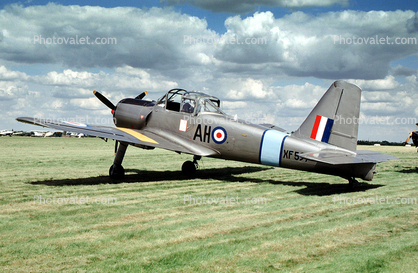 XF-597, French Air Force, Percival Provost T52 piston-engined basic trainer