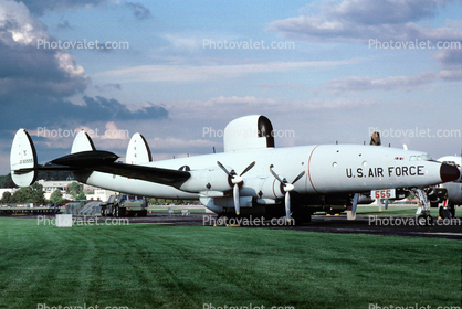 0-30555, 555, Lockheed EC-121D Warning Star, Early Warning Aircraft, United States Air Force Museum, Dayton Ohio