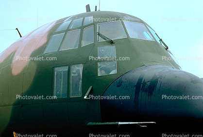 Lockheed C-130 Hercules Cockpit Windows