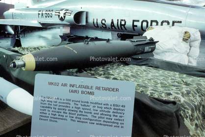 MK-82 Air Inflatable Retarder Air Bomb