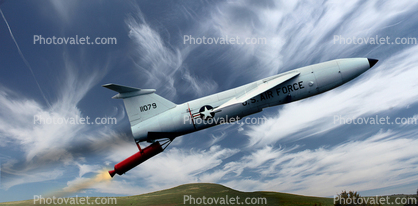 11079, Martin TM-61A Matador, UAV, pilotless bomber, surface-to-surface tactical missile, B-61, milestone of flight