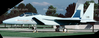 F-15A Streak Eagle, 72-119, USAF, Panorama