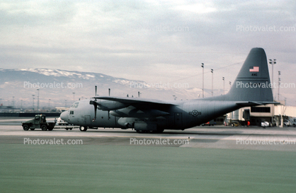 Lockheed C-130E-LM Hercules, 62-1858, ANG, Nevada Air National Guard