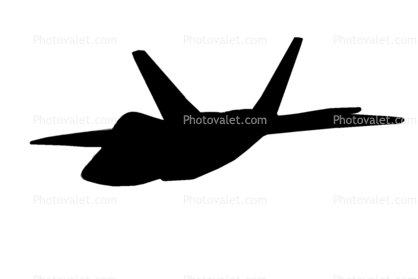 F-22 Silhouette, shape, logo