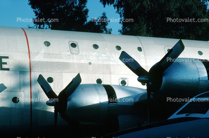 Douglas C-124 Globemaste, R-4360 Radial Piston Enginesr, Travis Air Force Base, California