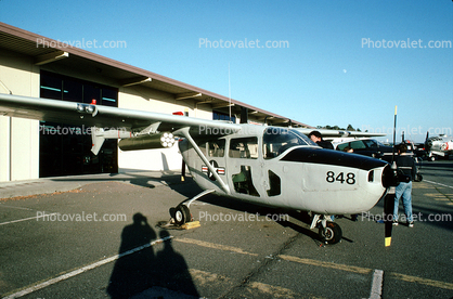 848, Cessna O-2, Travis Air Force Base, California