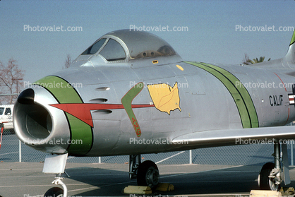 F-86F Sabre, McClellan Air Force Base, Sacramento, ANG