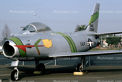 F-86F Sabre, McClellan Air Force Base, Sacramento, ANG