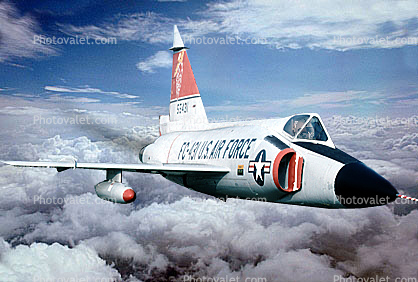 F-102A Delta Dagger, 1950s, USAF