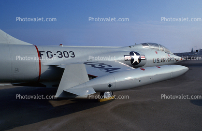 Lockheed F-104B Starfighter, USAF