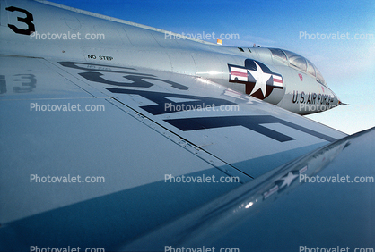 USAF Lockheed F-104B Starfighter, Wing, Rondel, Needle Nose