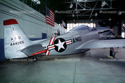 North American P-51H Mustang, ANG, 44-4265, tailwheel