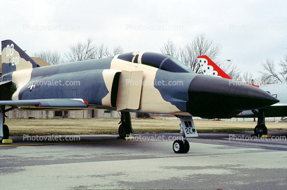 McDonnell Douglas RF-4C Phantom II, Chanute Air Force Base, Rantoul, Illinois, J79 turbojet