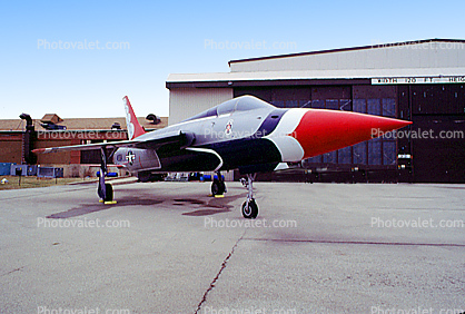 Republic F-105B Thunderchief, Chanute Air Force Base, Rantoul, Illinois