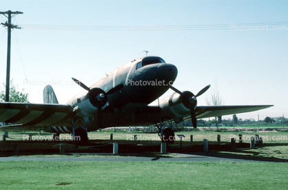Douglas C-47 Skytrain, March Air Force Base, California