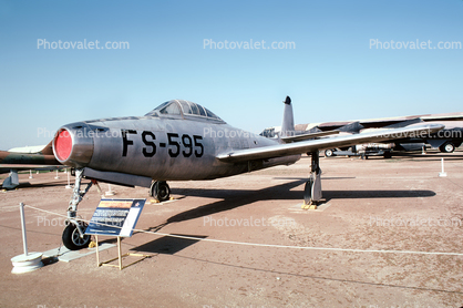 FS-595, F-84C Thunderjet, Single Seat Fighter Bomber