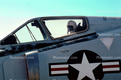 Face, Helmet, Pilot, Windshield, Convair F-102A Delta Dagger, USAF
