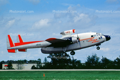 N8093, 140, Fairchild C-119G Flying Boxcar, Hawkins & Powers Aviation
