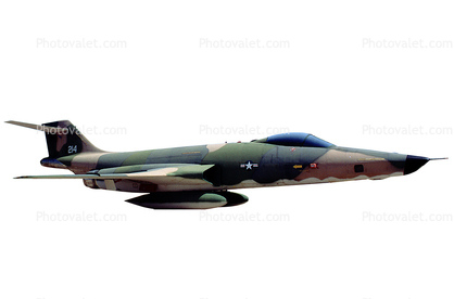 RF-101, McDonnell F-101 Voodoo photo-object, object, cut-out, cutout
