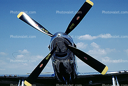 North American P-51 Mustang propeller, spinner