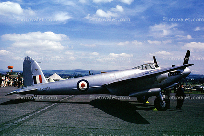 RR299, RR-299, De Havilland, Mosquito T.3, RAF, Roundel