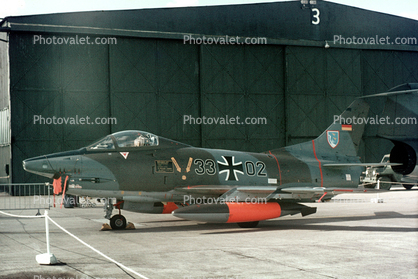 33-02, German Jet Fighter, Fiat G-91, Roundel