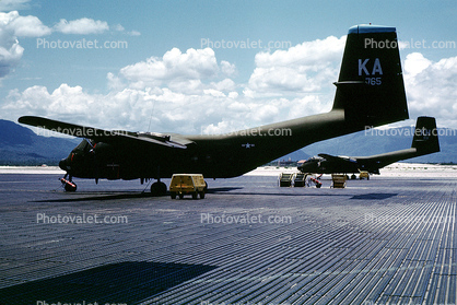 KA-765, CV2B, De Havilland C-7A Caribou