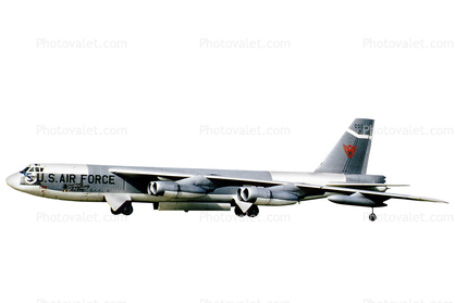 Boeing B-52 Stratofortress, 00008, 008, photo-object, object, cut-out, cutout