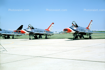 North American F-100 Super Saber, Sky Blazers