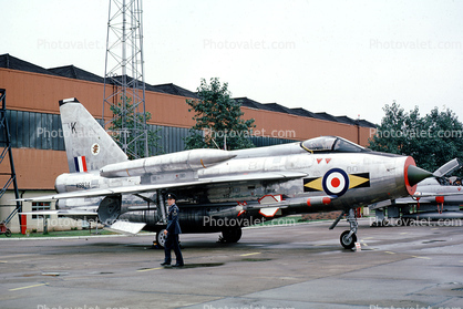 XS934, English Electric (BAC) Lightning, RAF