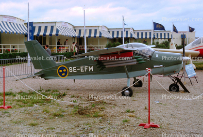 SE-EFM, MFI-98, Swedish Air Force, Aviation, Aircraft, Airplane, Plane, Prop, Propeller, Piston