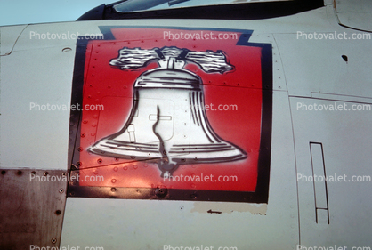 Liberty Bell, noseart, logo, insignia, mark, symbol, graphic