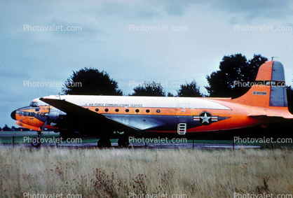 0-317199, C-54 Skymaster, Air Force Communications Service, AFCS, 1950s