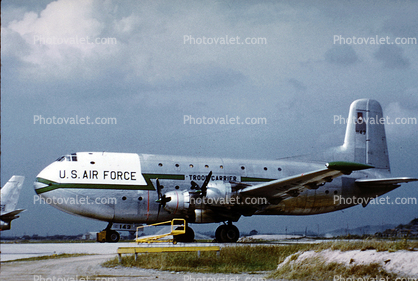 1143, Troop Carrier, Douglas C-124 Globemaster, R-4360 Radial Piston Engines