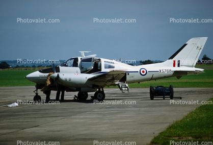XS768, RAF, Royal Air Force, Beagle 206S, Turbo Supercharged
